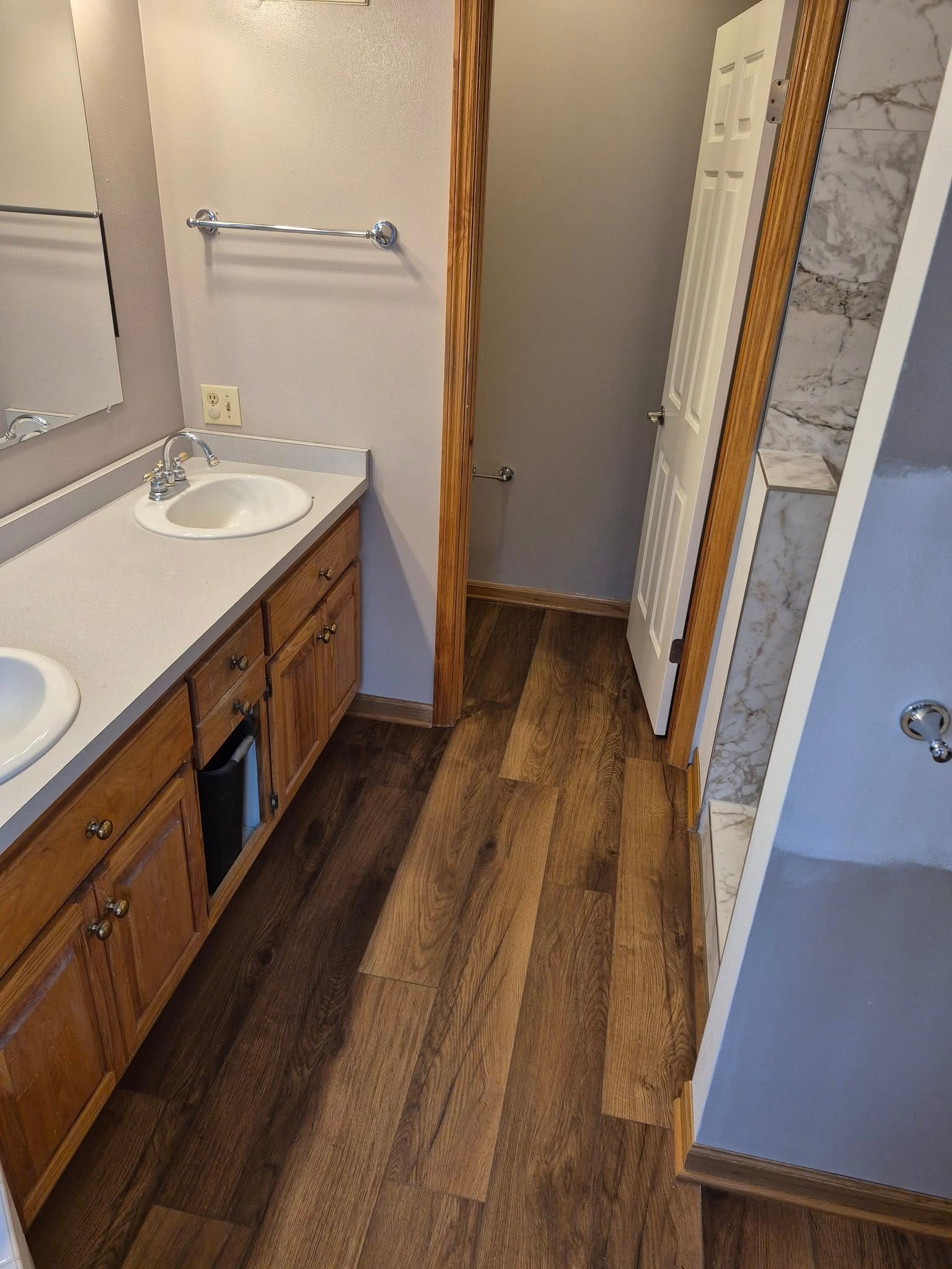 Complete Home Refresh: Bathroom & Flooring Transformation