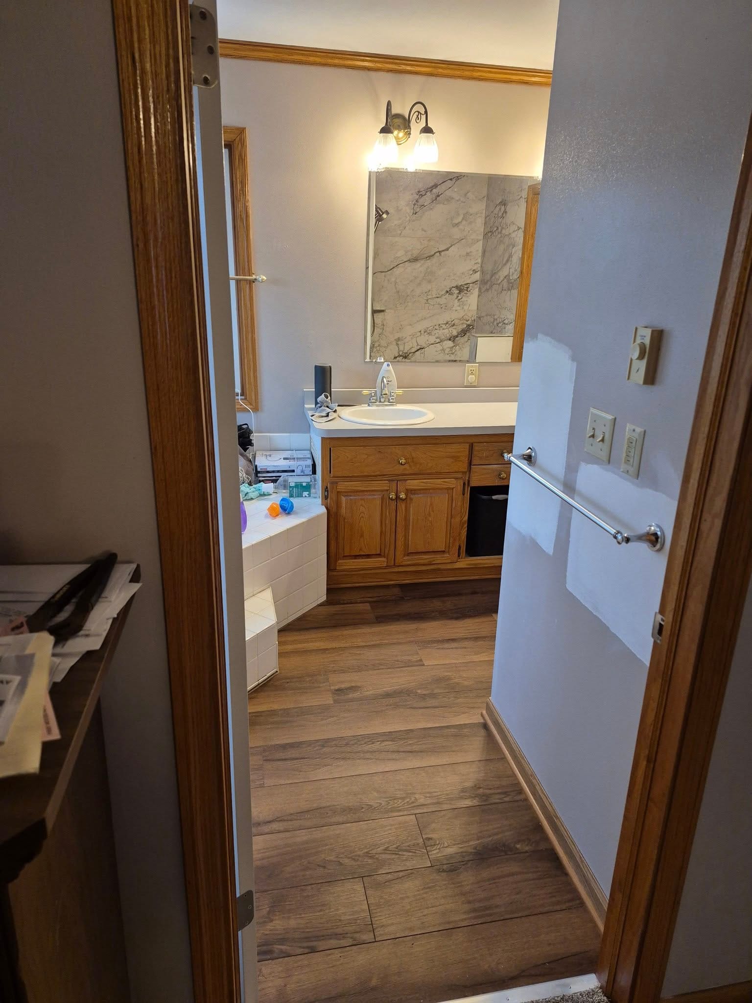 Complete Home Refresh: Bathroom & Flooring Transformation